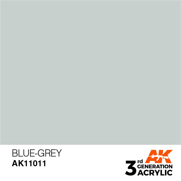 AK11011 3RD. BLU GRIGIO – STANDARD F.S.25526 17ml colore acrilico per modellismo - immagine 2