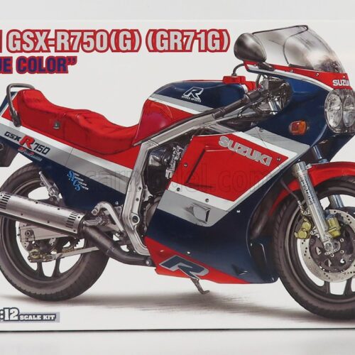 SUZUKI GSX-R750(G)(GR71G) “RED/BLUE COLOR” scala 1:12 Hasegawa 21741