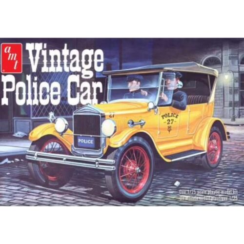 1927 Ford T Vintage Police Car scala 1:25 AMT AMT1182