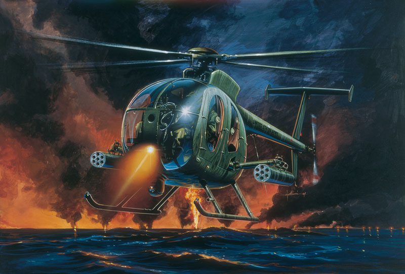 AH - 6 Night Fox scala 1:72 ITALERI 017