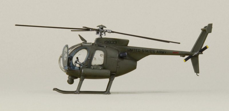 AH - 6 Night Fox scala 1:72 ITALERI 017 - immagine 6