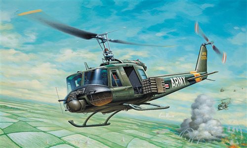 UH - 1B HUEY scala 1:72 ITALERI 040