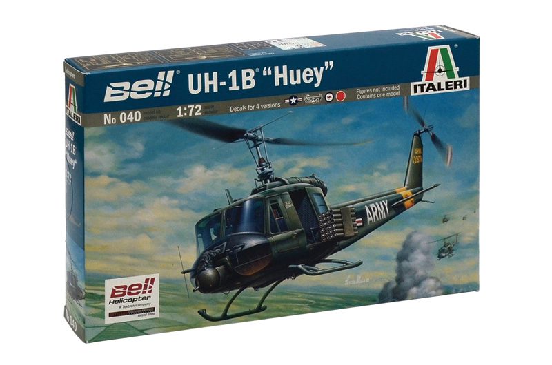 UH - 1B HUEY scala 1:72 ITALERI 040 - immagine 2