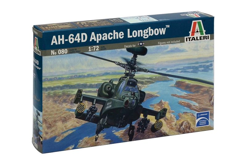 AH - 64 D APACHE LONGBOW scala 1:72 ITALERI 080 - immagine 2