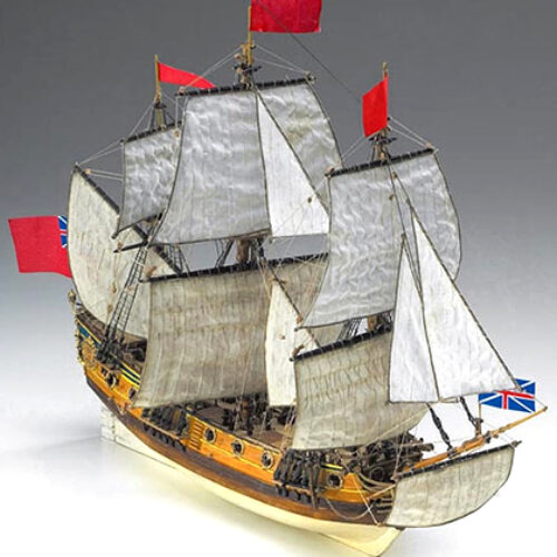 H.M.S. Peregrine scala 1:96 in kit di montaggio in legno COREL SM60