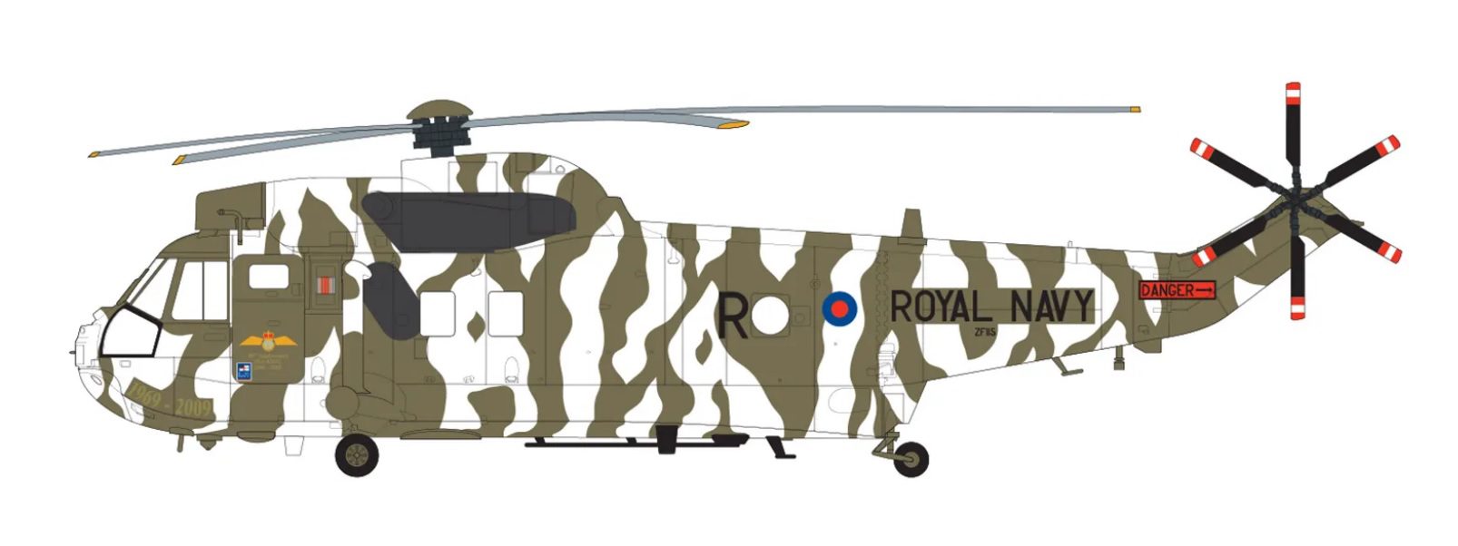 Westland Sea King HC.4 scala 1:72 AIRFIX A04056 - immagine 3