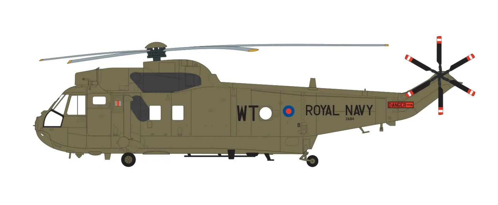 Westland Sea King HC.4 scala 1:72 AIRFIX A04056 - immagine 4