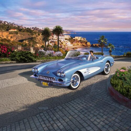 58' Corvette Roadster 1:25 Revell 07037