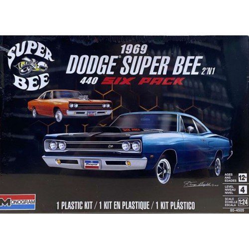 1969 Dodge Super Bee scala 1:25 MONOGRAM 14505