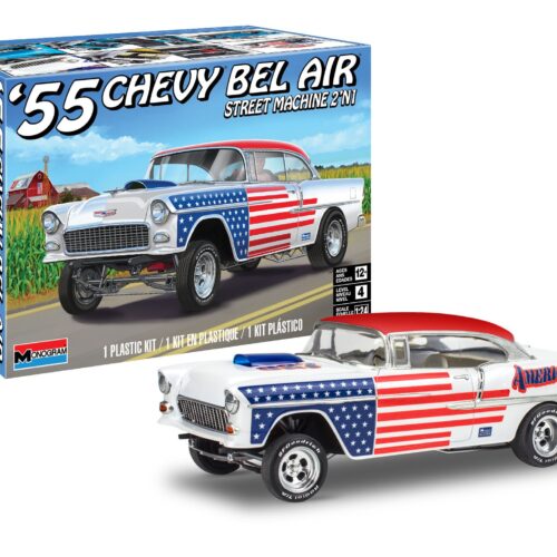 '55 Chevy Bel Air "Macchina da strada" scala 1:24 MONOGRAM 14519