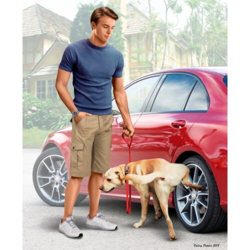 Serie Curve pericolose Kit#8 Bart e il suo cane Scala 1:24 MASTER BOX MB24049