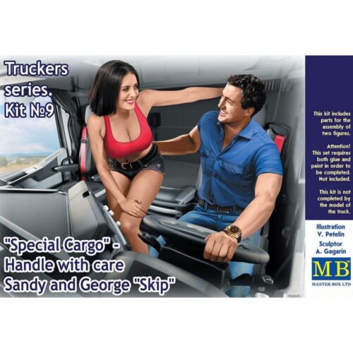 Serie Camionisti Kit#9 Sandy e George Scala 1:24 MASTER BOX MB24062