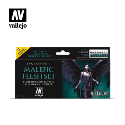 74102 Vallejo Malefic Flesh Set