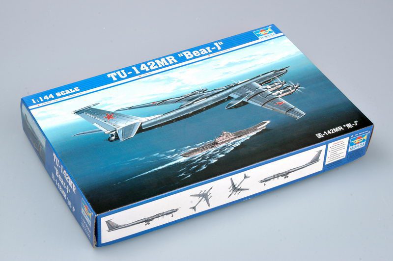 TU-142MR“Bear-J” scala 1:144 TRUMPETER 03905 - immagine 2