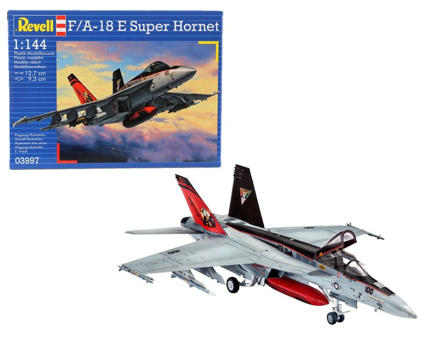 F/A-18E Super Hornet scala 1:144 REVELL 03997