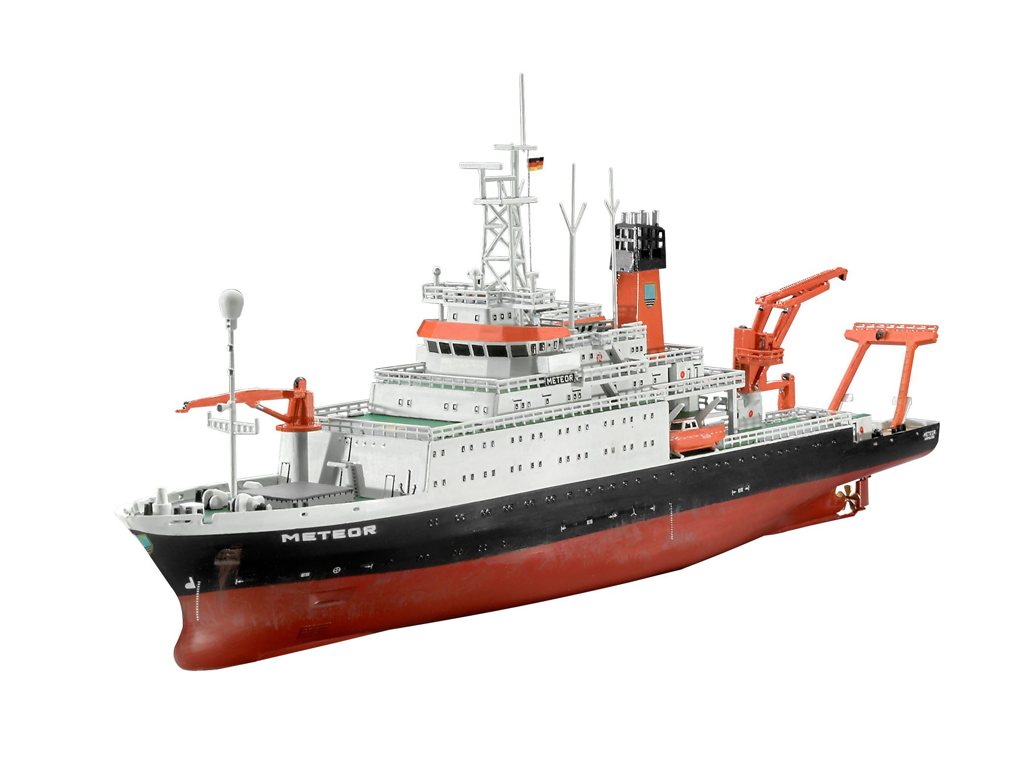 German Research Vessel Meteor scala 1:300 REVELL 05218 - immagine 2