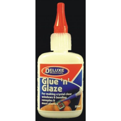 AD55 – Glue ‘n’ Glaze colla speciale per canopy e superfici vetrate  DELUXE
