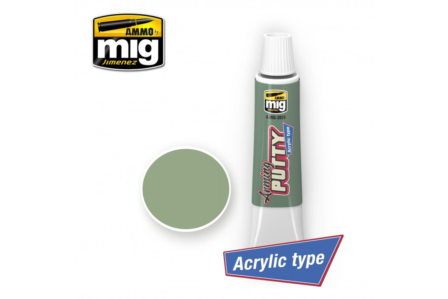 AMIG2039 ARMING PUTTY ACRYLIC TYPE AMMO MIG