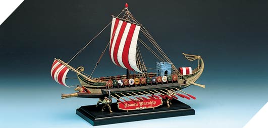 ROMAN WARSHIP CIRCA B.C 50 scala 1:72 ACADEMY 14207 - immagine 4