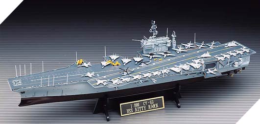 Academy 14210 U.S.S. CV-63 KITTY HAWK scala 1:800 - immagine 3