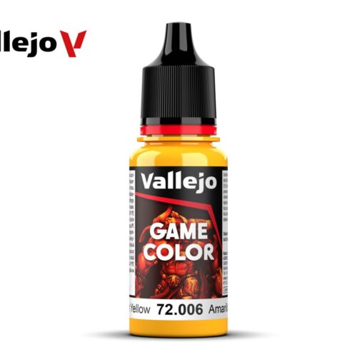72006 Vallejo new Game Color SUN YELLOW 18ml