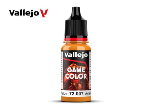 72007 Vallejo new Game Color GOLD YELLOW 18ml