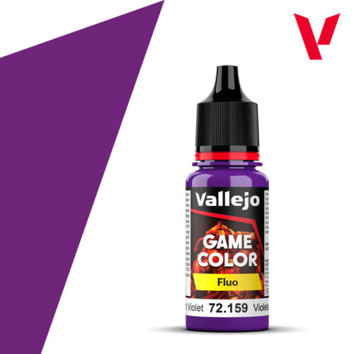 72159 Vallejo new Game Color FLUO – FLUORESCENT VIOLET 18ml