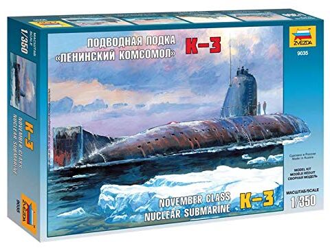 K-3 November class Nuclear Submarine  scala 1:350 ZVEZDA ZV9035