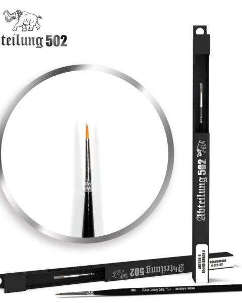 Pennello Spazzola rotonda 0  ABTEILUNG 502 ABT830-0