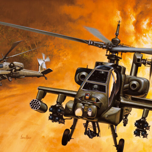 AH – 64 APACHE scala 1:72 ITALERI 0159