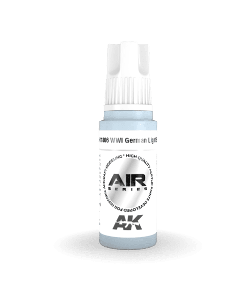 AK11806 3RD. AIR WWI GERMAN LIGHT BLUE 17ml colore acrilico per modellismo