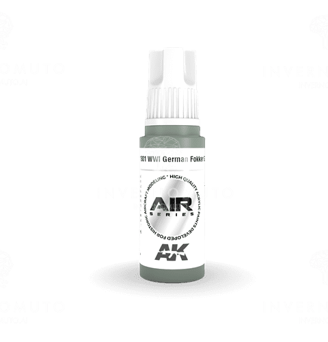 AK11801 3RD. AIR  WWI GERMAN FOKKER GREY F.S.34159 17ml colore acrilico per modellismo
