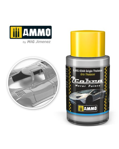 AMIG0344 Grigio Thalasse - Cobra Motor paint Ammo of Mig 30ml atossico