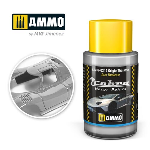 AMIG0344 Grigio Thalasse – Cobra Motor paint Ammo of Mig 30ml atossico