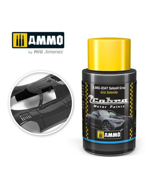 AMIG0347 Selenit Grau - Cobra Motor paint Ammo of Mig 30ml atossico