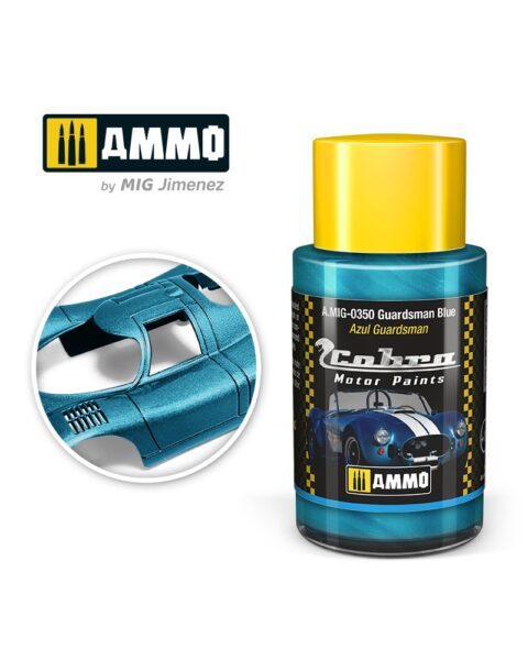 AMIG0350 Guardsman Blue - Cobra Motor paint Ammo of Mig 30ml atossico