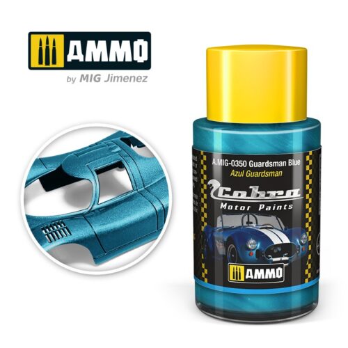 AMIG0350 Guardsman Blue – Cobra Motor paint Ammo of Mig 30ml atossico