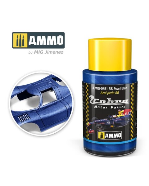 AMIG0351 RB Pearl Blue - Cobra Motor paint Ammo of Mig 30ml atossico