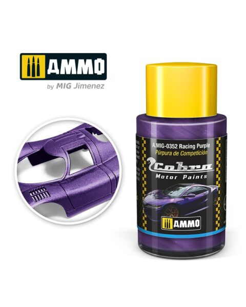 AMIG0352 Racing Purple - Cobra Motor paint Ammo of Mig 30ml atossico