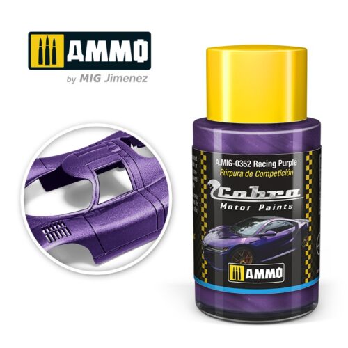AMIG0352 Racing Purple – Cobra Motor paint Ammo of Mig 30ml atossico