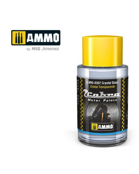 AMIG0357 Crystal glass  - Cobra Motor paint Ammo of Mig 30ml atossico