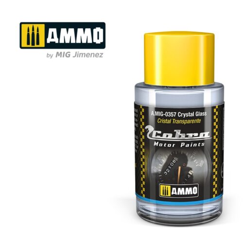 AMIG0357 Crystal glass  – Cobra Motor paint Ammo of Mig 30ml atossico