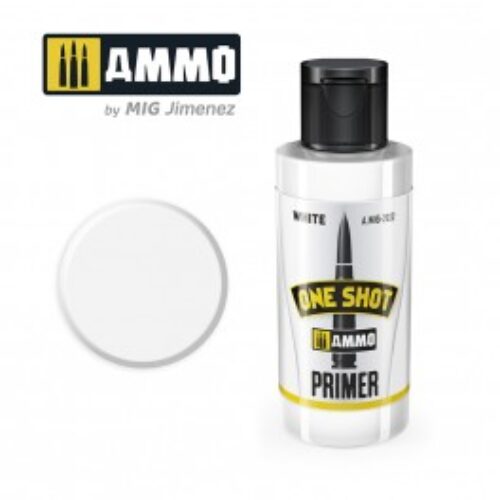 AMIG2022 ONE SHOT PRIMER White –  Ammo of Mig 60ml