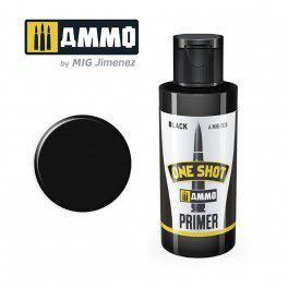 AMIG2023 ONE SHOT PRIMER Black -  Ammo of Mig 60ml