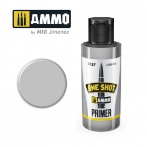 AMIG2024 ONE SHOT PRIMER Grey –  Ammo of Mig 60ml