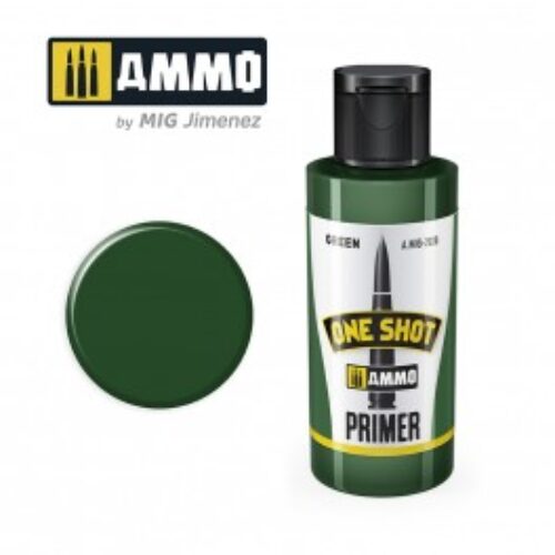 AMIG2028 ONE SHOT PRIMER Green –  Ammo of Mig 60ml