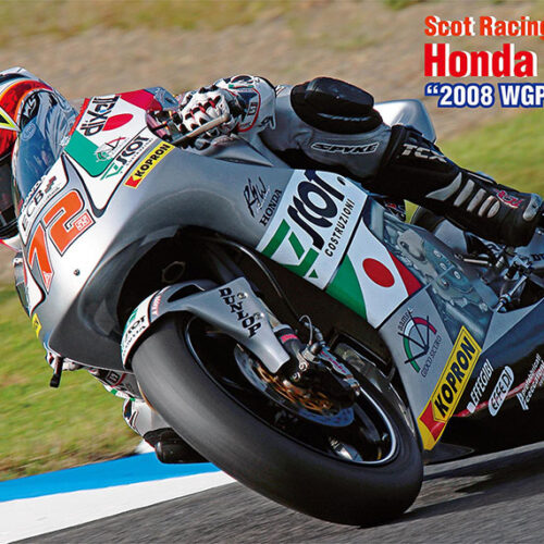 Scot Racing Team Honda RS250RW '2008 WGP250' scala 1:12 Hasegawa 21748