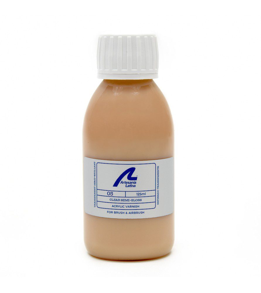 Vernice semilucida trasparente (125 ml) ARTESANIA LATINA 27605