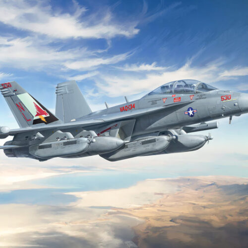 EA-18G Growler scala 1:48 ITALERI 2824 + COLLA OMAGGIO
