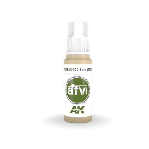 AK11343 3RD. AFV SERIES – MERDC SAND – F.S. 30277 17ml colore acrilico per modellismo